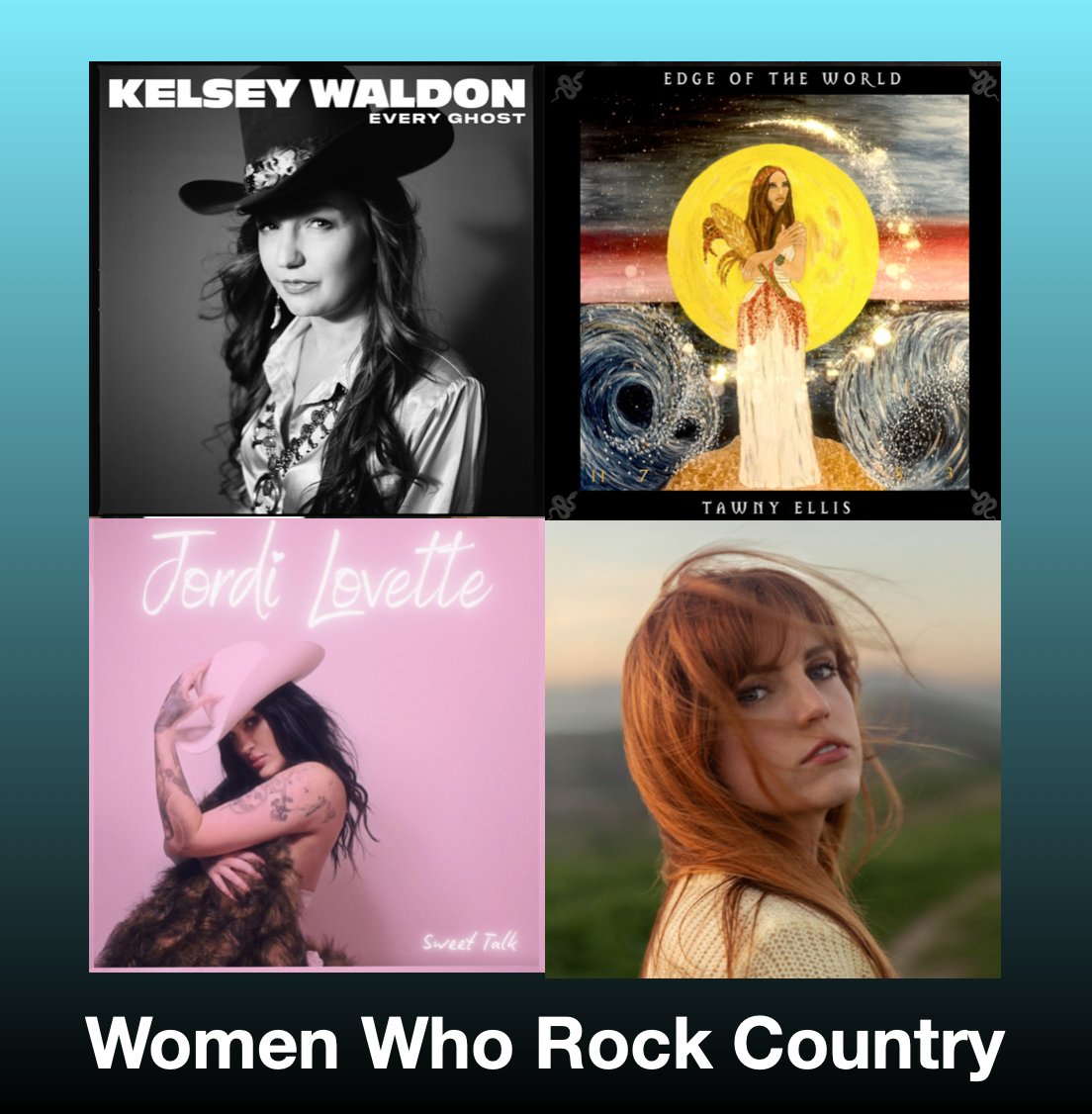 Scott Kash (@scottkash88) on Twitter photo NEW #WomenWhoRockCountry playlist vol.242 with this weeks best new albums/EPs
<a href="/kelsey_waldon/">Kelsey Waldon</a> Every Ghost
<a href="/TAWNYELLIS/">TAWNY ELLIS</a> Edge of the World
<a href="/JordiLovette/">Jordi Lovette</a> EP Sweet Talk
<a href="/SydneyQuiseng/">Sydney Quiseng</a> EP Phases
+MORE
#Spotify
rb.gy/ulsszq
#NewMusic2025 #Country NEW #WomenWhoRockCountry playlist vol.242 with this weeks best new albums/EPs
<a href="/kelsey_waldon/">Kelsey Waldon</a> Every Ghost
<a href="/TAWNYELLIS/">TAWNY ELLIS</a> Edge of the World
<a href="/JordiLovette/">Jordi Lovette</a> EP Sweet Talk
<a href="/SydneyQuiseng/">Sydney Quiseng</a> EP Phases
+MORE
#Spotify
rb.gy/ulsszq
#NewMusic2025 #Country