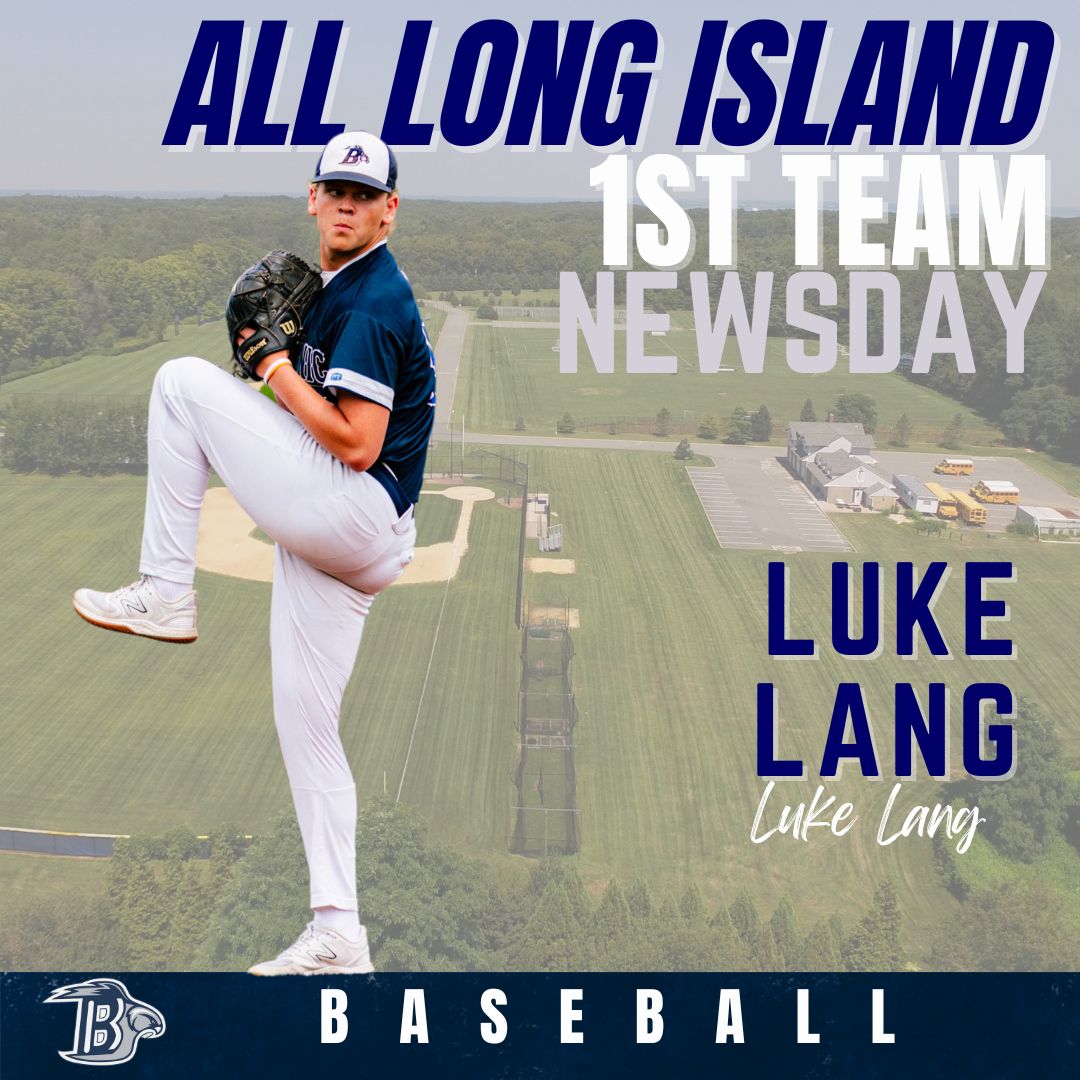 Congratulations to Luke Lang, Class of 2025, who was named to the Newsday Baseball 1st Team All-Long Island.