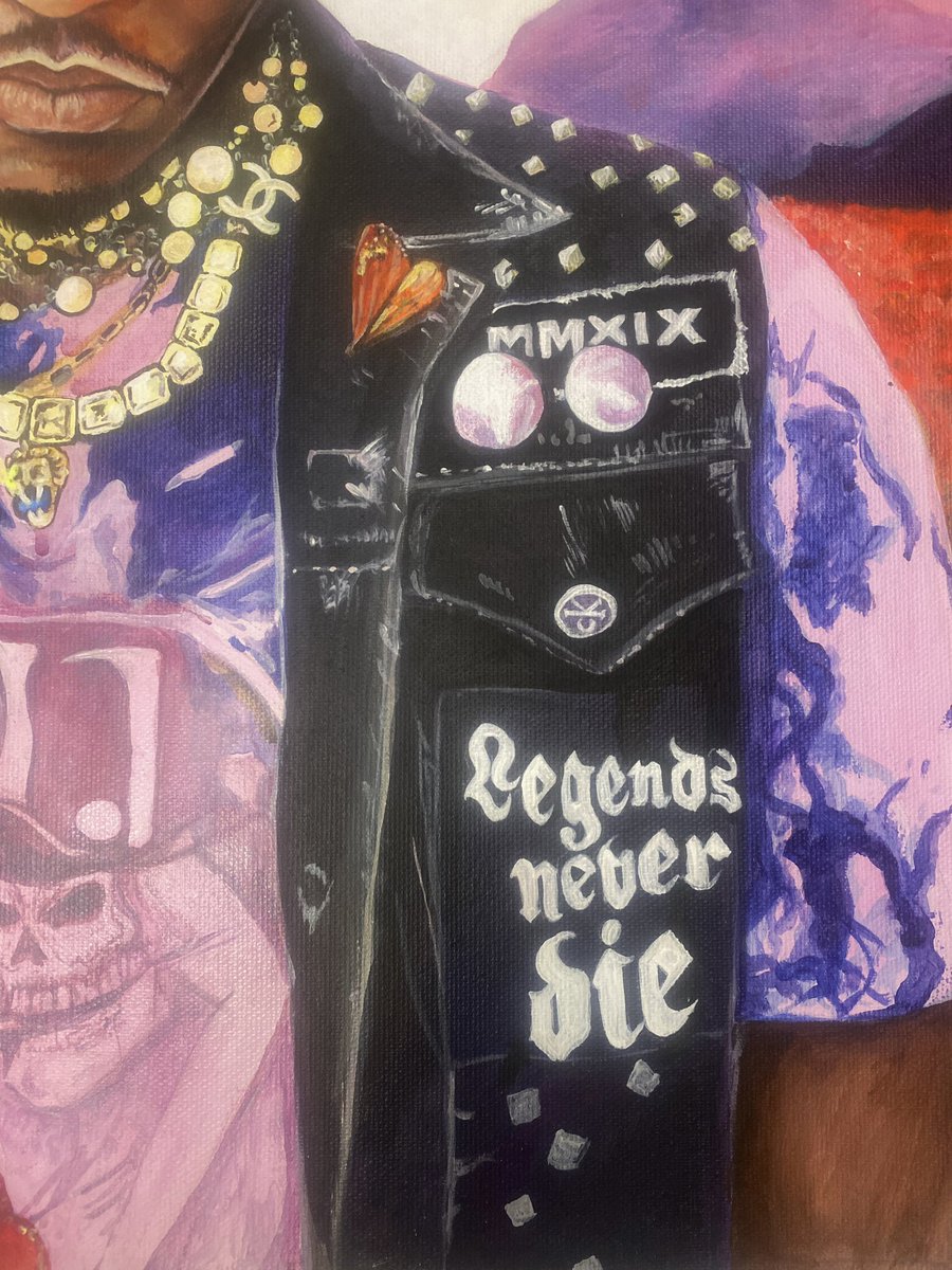 mireia99's tweet photo. Juice WRLD - Legends Never Die🦋@JuiceWorlddd

Album Cover
Acrylic paint on canvas, 54x65

Sold🫰🏻 Comissions on ig: miimii___s https://t.co/7gIj1UDlzt