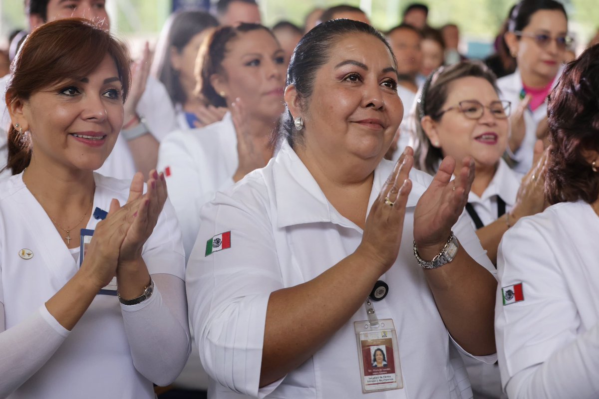 ¡Sí se pudo!

Con el apoyo de la Presidenta <a href="/Claudiashein/">Claudia Sheinbaum Pardo</a> logramos la ampliación voluntaria de jornada laboral, de 6 a 8 horas para el personal médico, de enfermería, paramédico y afín, del <a href="/ISSSTE_mx/">ISSSTE</a>.

Así, mejoran los ingresos y prestaciones de 20 mil trabajador@s, y también