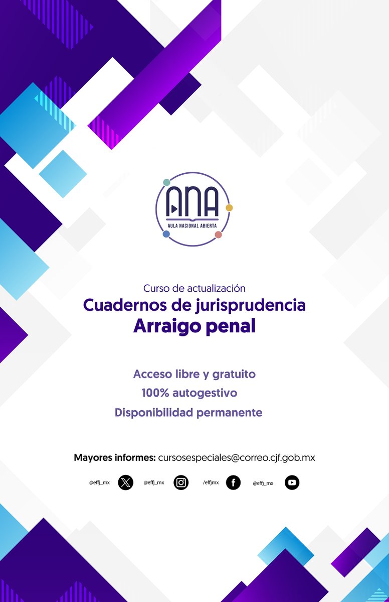 Escuela Nacional de Formación Judicial tweet media