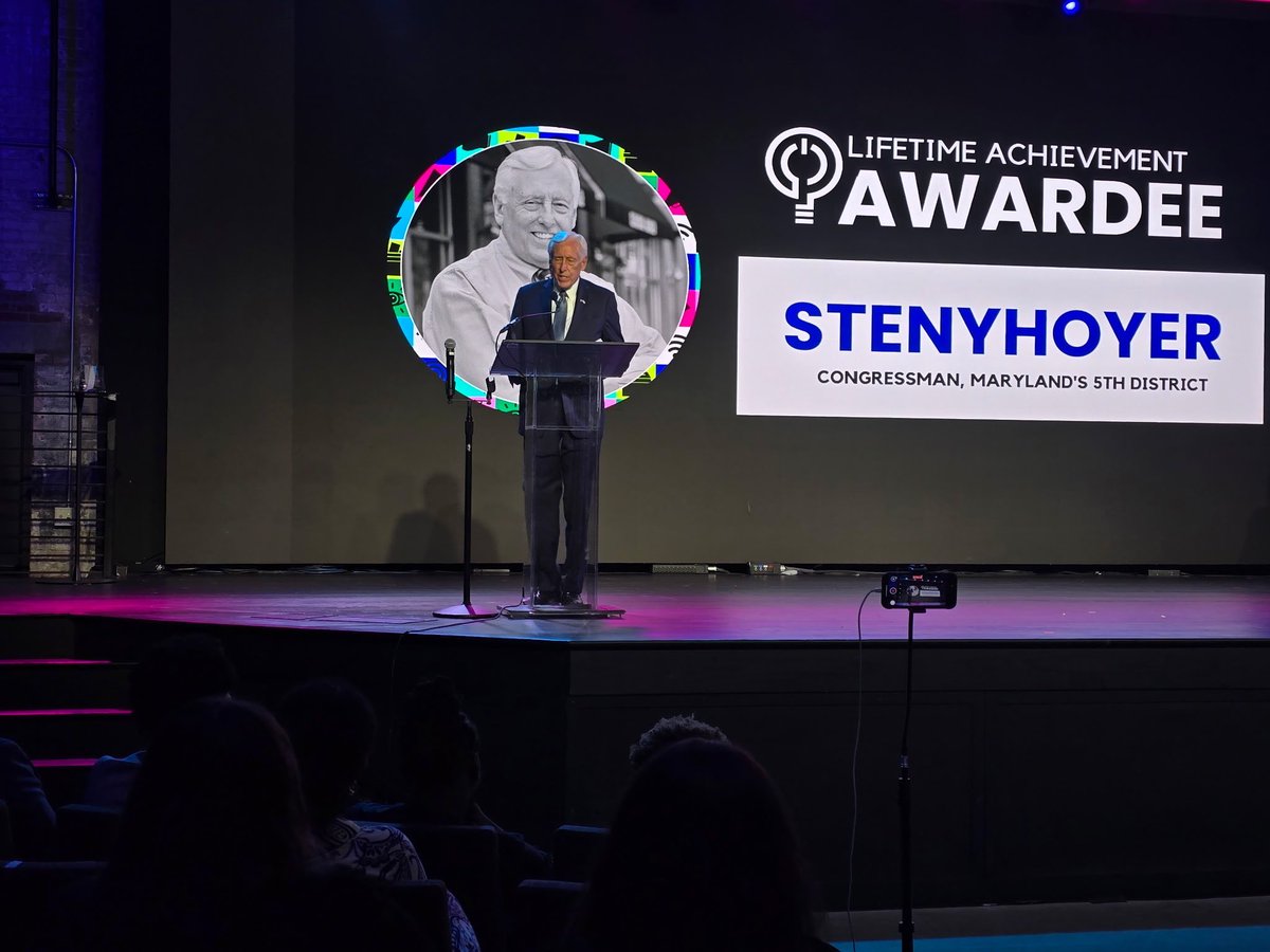 Steny Hoyer (@stenyhoyer) on Twitter photo Last night, I was honored to receive <a href="/GAINPOWERORG/">GAIN POWER</a>’s lifetime achievement award. Whether it was advancing disability rights, protecting voting rights, or expanding affordable health care access to tens of millions of Americans, I’ve always fought for progress and always will. Last night, I was honored to receive <a href="/GAINPOWERORG/">GAIN POWER</a>’s lifetime achievement award. Whether it was advancing disability rights, protecting voting rights, or expanding affordable health care access to tens of millions of Americans, I’ve always fought for progress and always will.