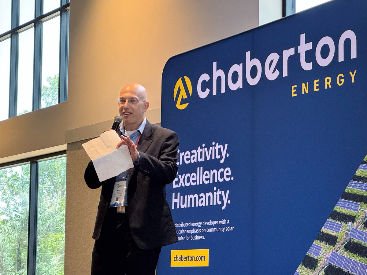 Our industry is facing headwinds, but we're up to the challenge. Chaberton was honored to speak alongside so many strategic minds at the <a href="/SolarAccess/">CCSA</a> #CSIS2025 who are working together to ensure distributed generation technologies can help the U.S. meet rising energy demands.