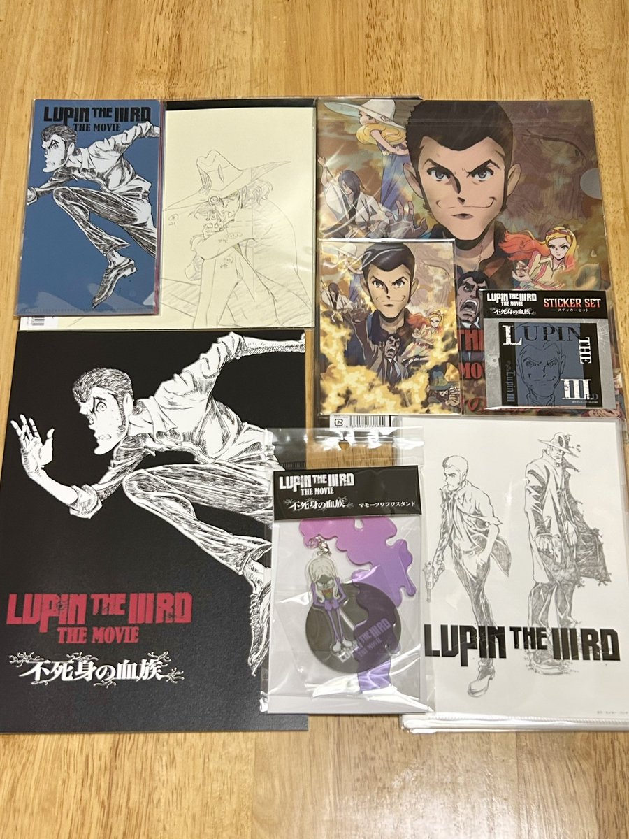 LUPIN THE ⅢRD ステッカー　描き下ろしver. 日本橋三越　ルパン LUPIN THE ⅢRD ステッカー 描き下ろしver. 日本橋三越 ルパン
