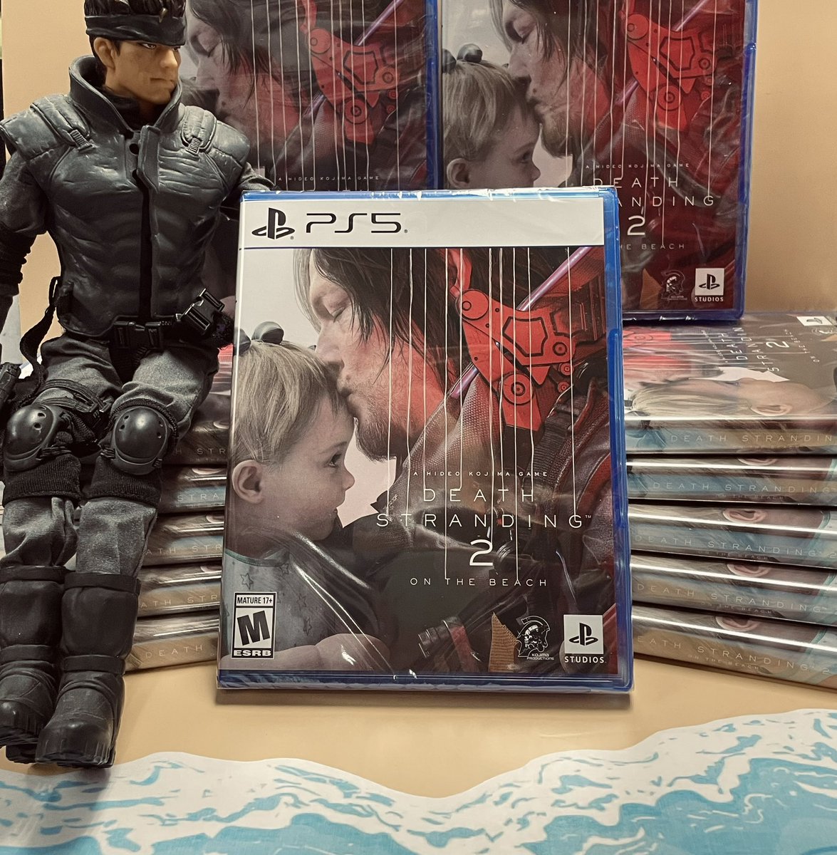 Death Stranding 2 has finally washed up on the shores of Pink Gorilla University District! Additional copies are currently making their way to the other Seattle locations and will be available shortly.