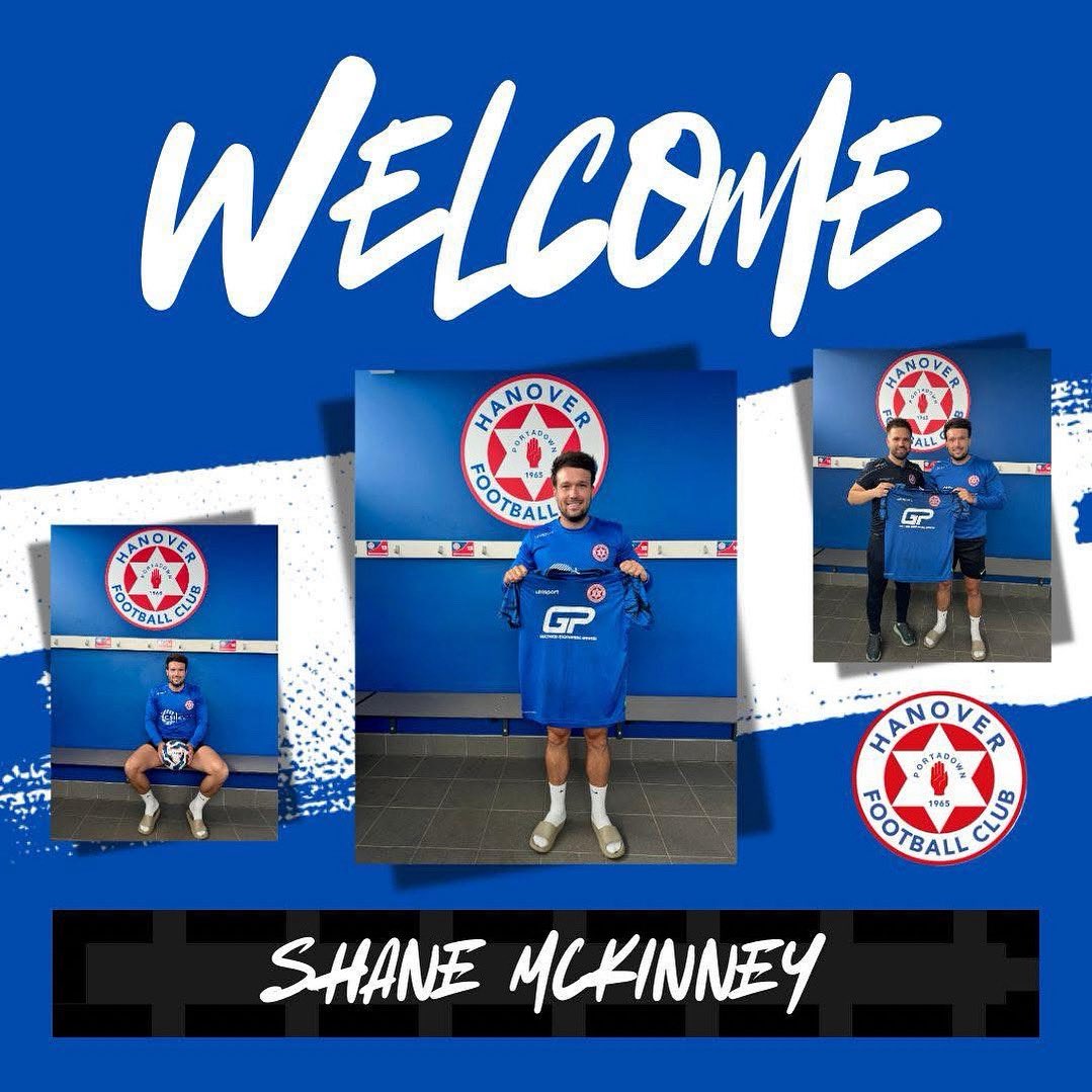 ⚽️📝 McKinney Returns 📝⚽️

We are delighted to announce the re-signing of Shane McKinney for the upcoming season. 

Shane will not need much of an introduction, a regular for many years at the club, winning Intermediate A, Bob Radcliffe &amp; two Premier Cup medals, he more recently