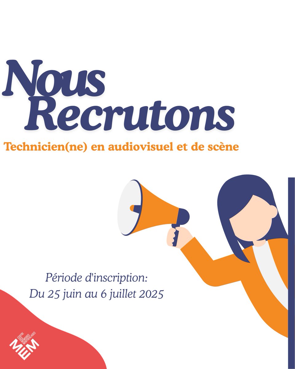 MEMmtl's tweet image. Et si tu partages ton amour pour Montréal? Le MEM recrute!
Pour soumettre ta candidature et en savoir plus: simenligne.montreal.ca/OA_HTML/OA.jsp…