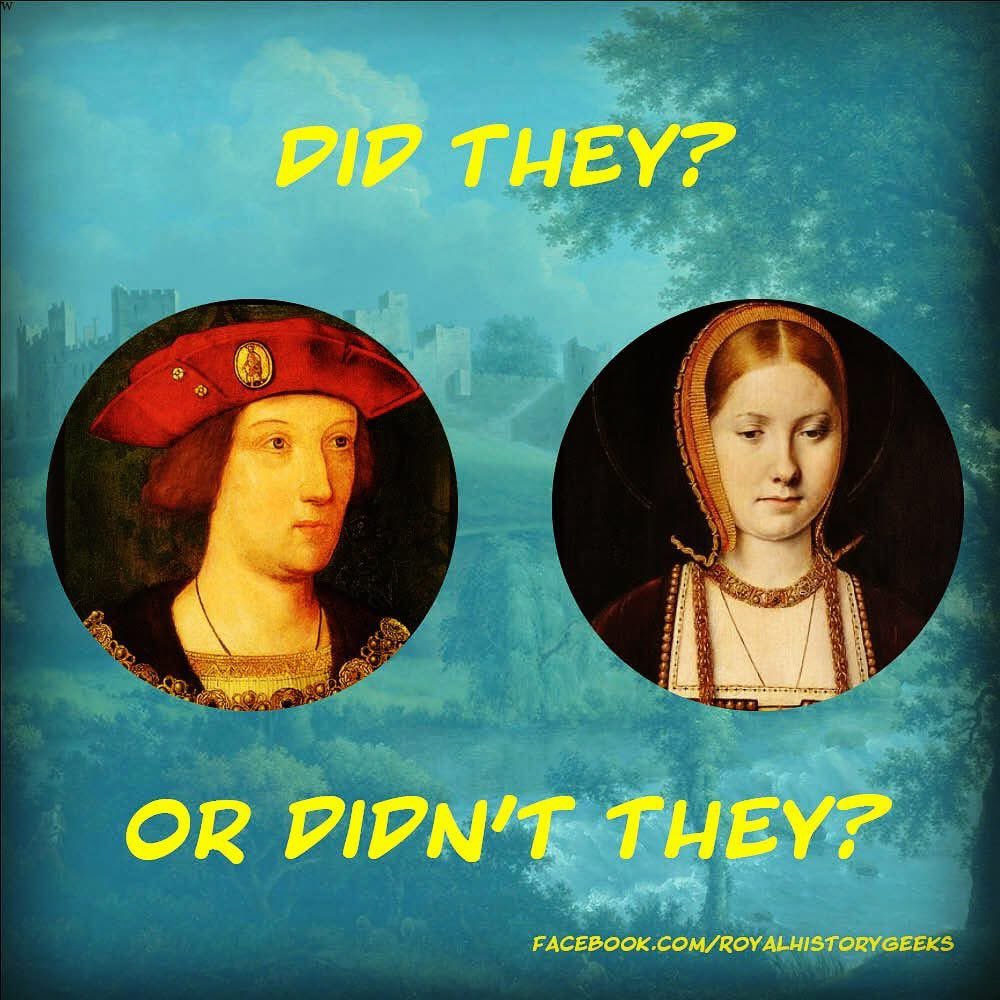 The debate about Katherine and Arthur.
We’ll never know.
But there are some things we DO know.
And they are often not appreciated in the discussion.