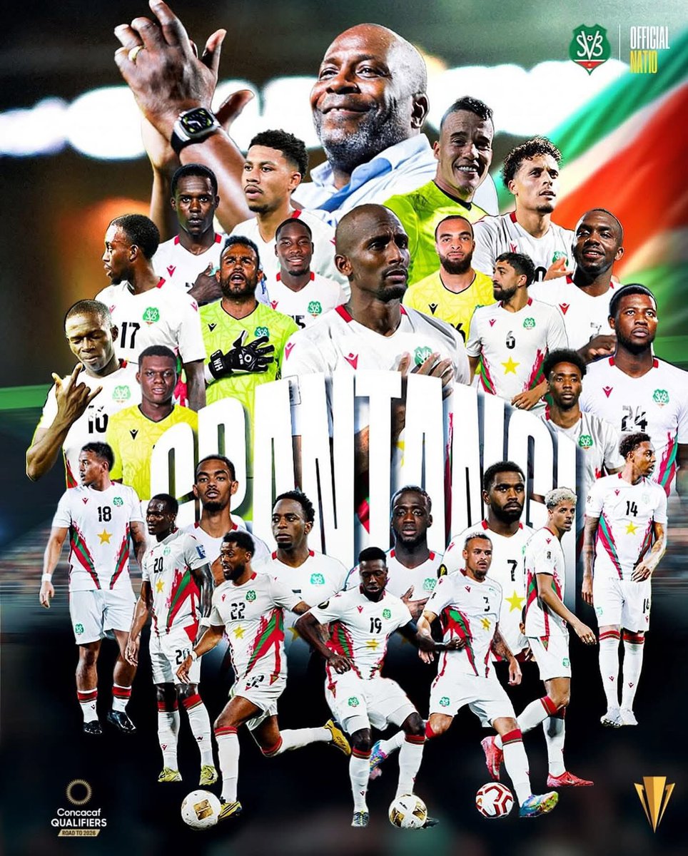 Ik ben enorm trots op wat we de afgelopen periode hebben neergezet. We waren één team, met dezelfde drive en 1 doel voor ogen. Iedereen heeft zich keihard ingezet en elkaar gesteund. 100% inzet, loyaliteit en teamspirit. GRANTANGI NATIO!❤️🇸🇷  #suriname #football #goldcup #soccer