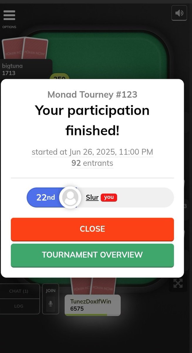 W poker event shoutout to <a href="/prattynick/">prattynick</a> For all in strat ^_^