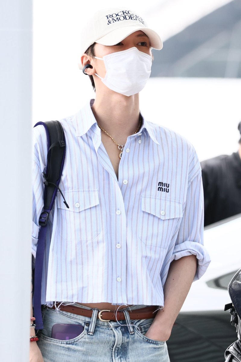 TenBrazil's tweet image. 250626 - #TEN no aeroporto de Incheon.

© berryzennie 
#텐 #เตนล์