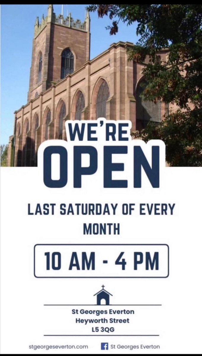 Terri-Lynn💙 (@terriquigley84) on Twitter photo Did you know that <a href="/StGeorgeEverton/">St. George's Everton</a> was the first Anglican church in the world to be contructed entirely using cast iron for its structural framework?
Fun facts….Come and join us to learn more about our amazing Iron Church
We are open this Saturday the 28th June from 10am - 4pm Did you know that <a href="/StGeorgeEverton/">St. George's Everton</a> was the first Anglican church in the world to be contructed entirely using cast iron for its structural framework?
Fun facts….Come and join us to learn more about our amazing Iron Church
We are open this Saturday the 28th June from 10am - 4pm