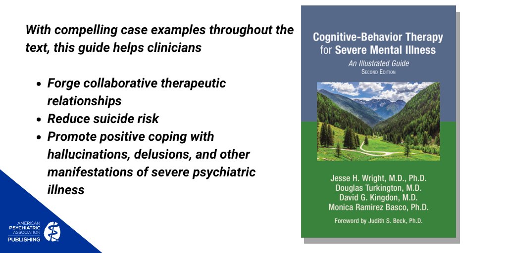 COMING SOON: Since the 2009 publication of Cognitive-Behavior Therapy for Severe Mental Illness, practitioners and researchers around the world have built on its tenets to further advance care. bit.ly/3Z0fcRV