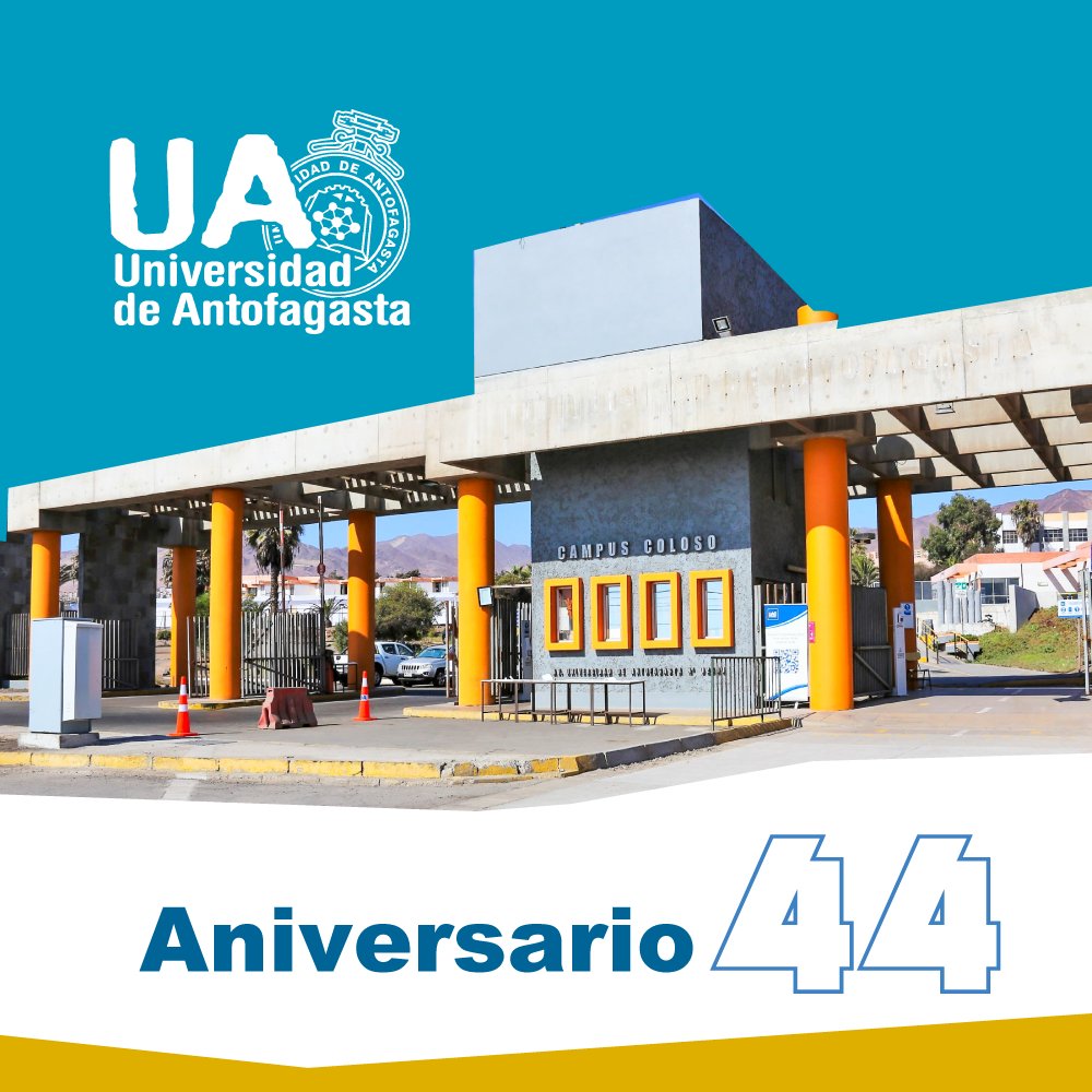 CICITEM, saluda a toda la comunidad de la Universidad Antofagasta, en su aniversario número 44, que siga siendo la "Luminosa presencia del norte, en la historia del país, la herencia de un gran pueblo".
Felicidades en este nuevo aniversario pleno de conocimiento y desafíos.