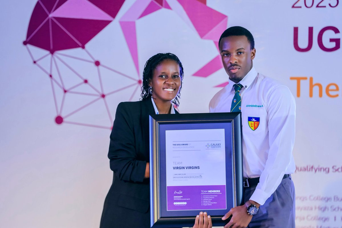 More moments from the awarding ceremony of the 08th Uganda National Science Olympiad. Special recognition to our Top Laureates:

📝 Top Reporter: Ahabwe Joan – Bweranyangi Girls
📝 Top Opponent: Nabawanuka Claudia – Makerere College
📝 Top Reviewer: Kato David – Buddo SS