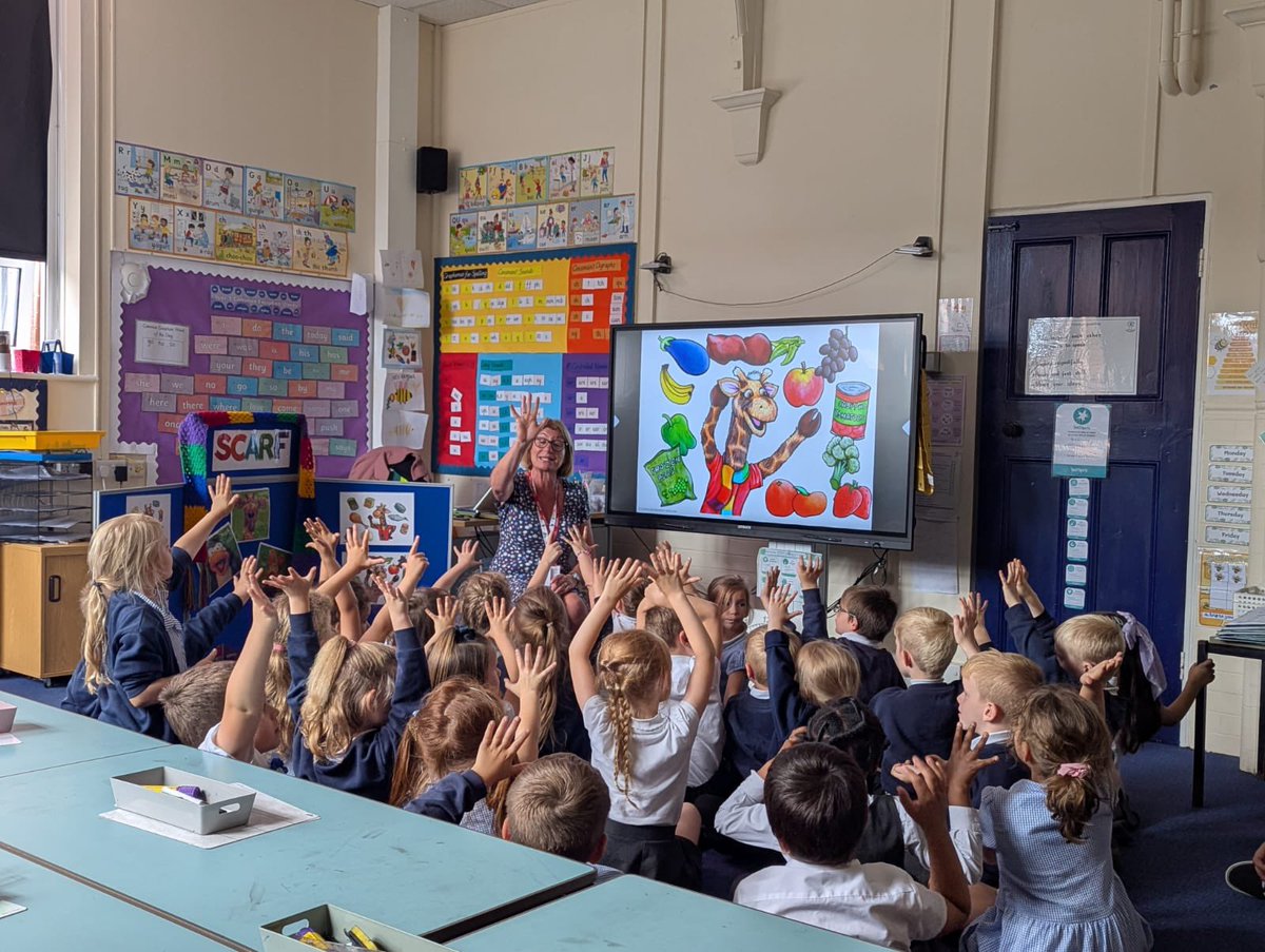 Year 1 loved their SCARF workshop where they learnt about healthy eating and being kind.