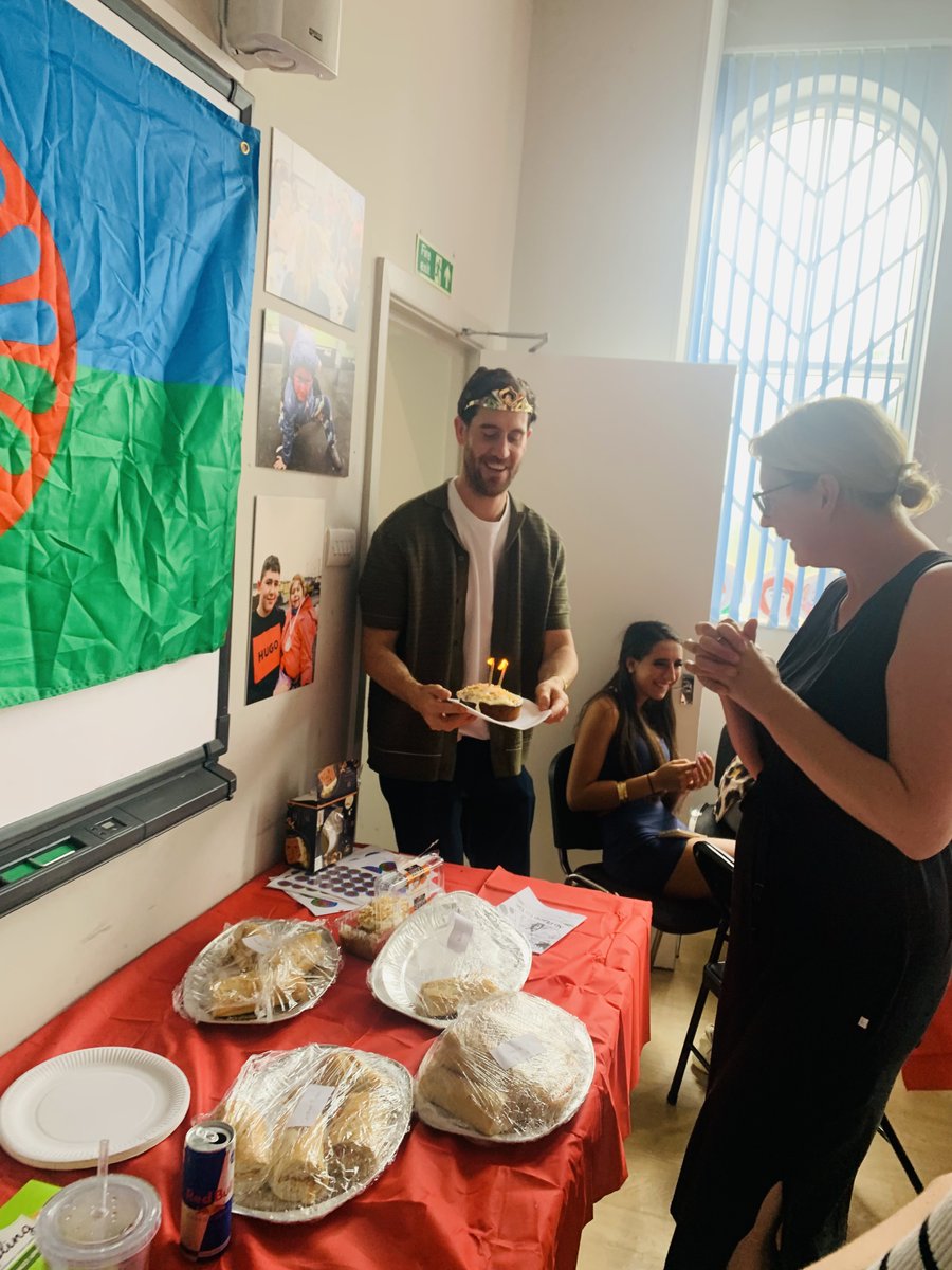 LeedsGATE's tweet image. What a brilliant AGM and party yesterday to finish off History Month🎉
Our building was busy and so full of magic, bubbles, the smell of incredible homemade stew (well done and thank you to Mags as always) and even a cake for our Tom's birthday. Thanks to everyone who came down!