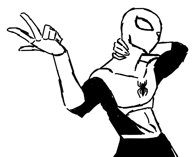 they're such fun designs #Spiderman #RavenTeamLeader