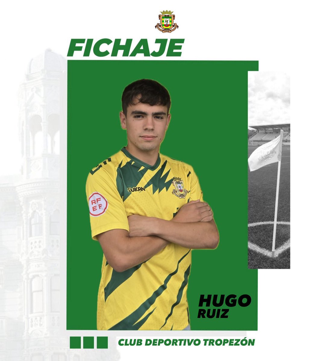 ¡Vuelve uno de los nuestros! 💛💚 Hugo regresa a casa tras su etapa en el Racing de Santander. Formado en nuestra cantera, ahora viene con más experiencia y las ganas intactas de darlo todo con el primer equipo. ¡Bienvenido de nuevo, crack!