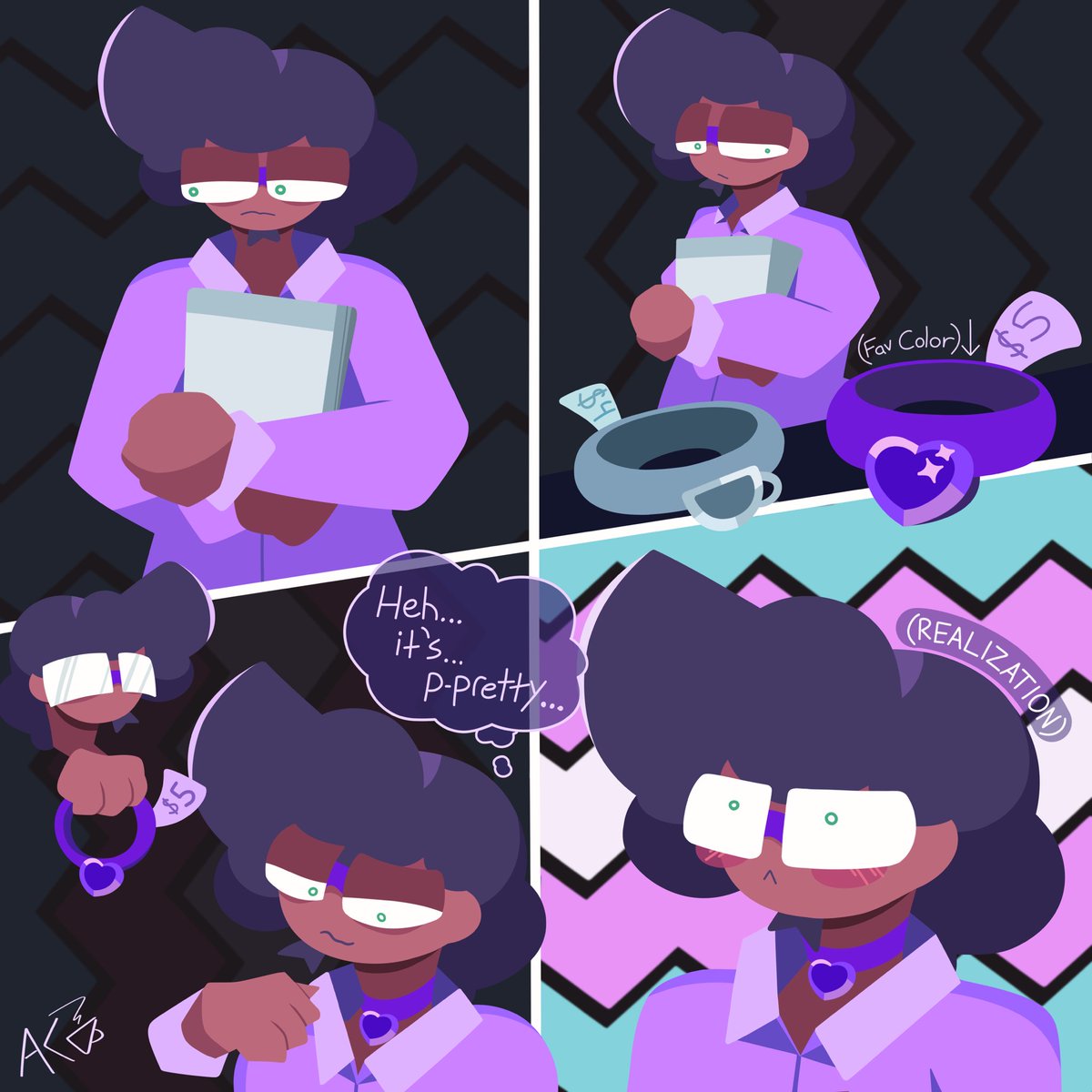 A certain someone from a long, long time ago.

Happy pride month, always be yourself 💜