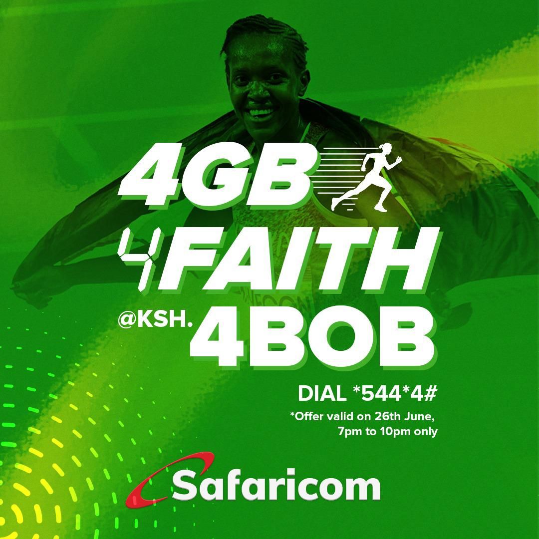 MarionMatonya's tweet photo. Today  tune in to Nike YouTube channel  to catch our own Faith kipyegon at stade charlety in Paris will be attempting to break 4 -minutes mile record as the first woman let's all rally behind.saf 4G inakupea bundles  4 Faith  za  4bob kuanzia 7 adi 10 #Kenya4Faith @SafaricomPLC https://t.co/ZhdFQOYApA