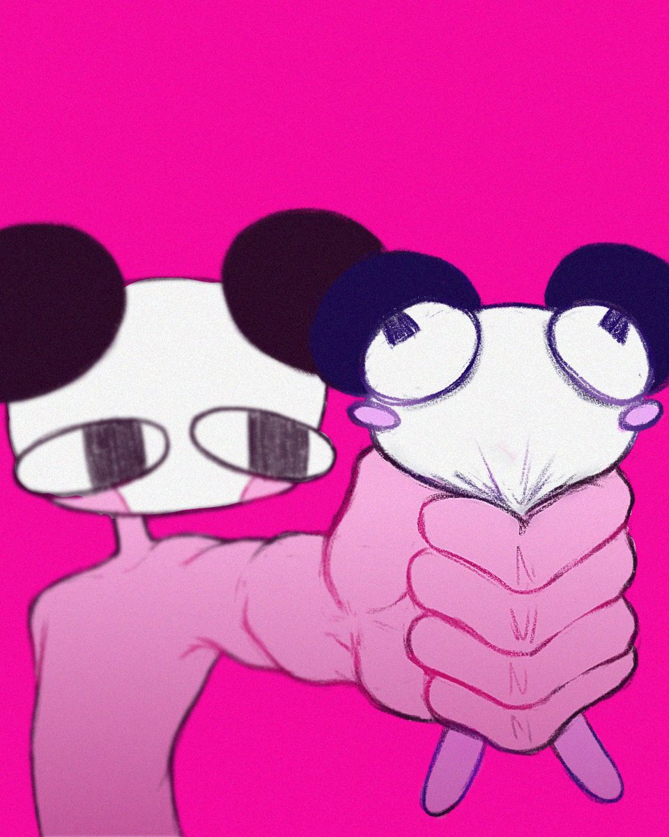 ApandahFollower's tweet image. &quot;He&quot; clenches.