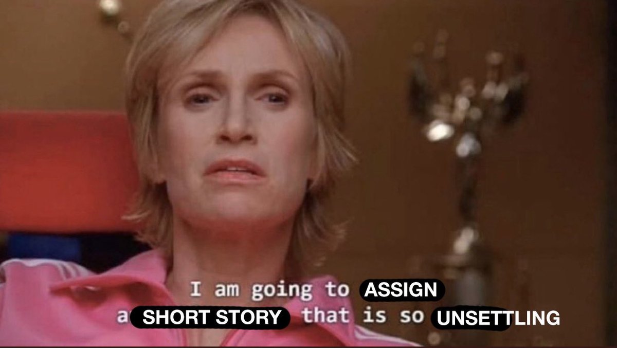 me, planning my syllabus for short story workshop this fall at school 

looking at you, Rachel Khong, Bonnie Jo Campbell, ZZ Packer, Roxanne Gay, Louise Erdrich, Octavia E. Butler, Amy Bloom, Rachael K. Jones