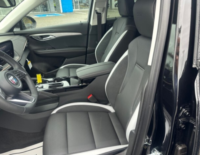Test-drive this new 2025 Buick #Envision Sport Touring model at Harvey's GM! This premium SUV features Ebony Twilight paint, remote keyless entry, and all-wheel-drive. Visit us today to check it out! bit.ly/3T9GKBb