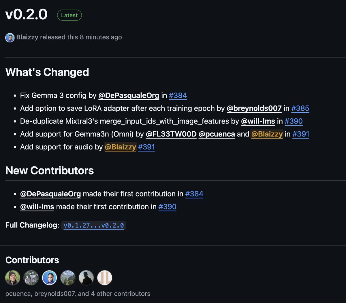 Prince Canuma tweet media