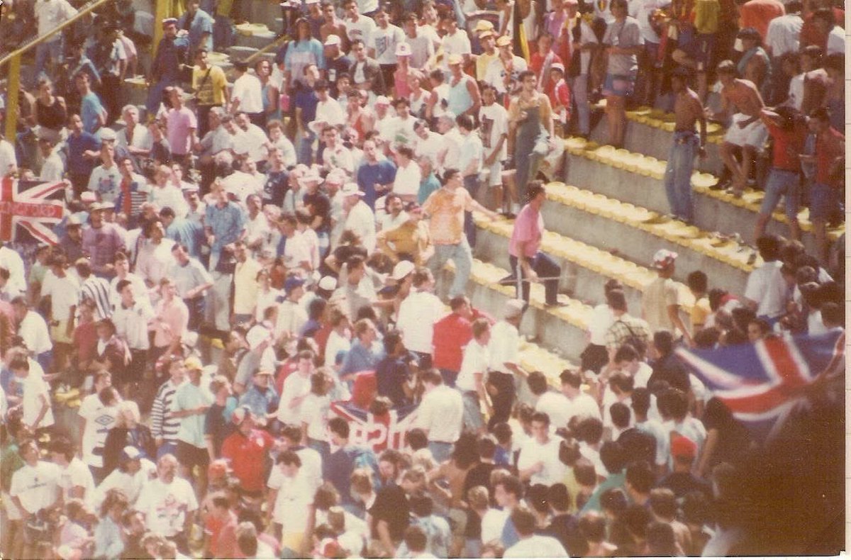 ON THIS DAY 1990: England in Bologna for their game against Belgium #Englandaway