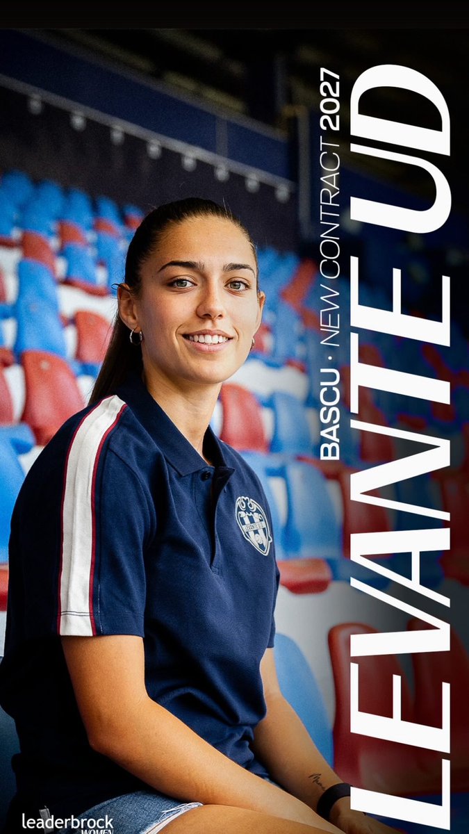 Growing Together
AINHOA BASCUÑÁN 🤝 <a href="/LUDfemenino/">Levante UD Femenino</a> 
2027 ✍️

#LeaderbrockWomen 
#AinhoaBascuñán
#LeaderbrockSports

8️⃣ 🕹️🔴🔵