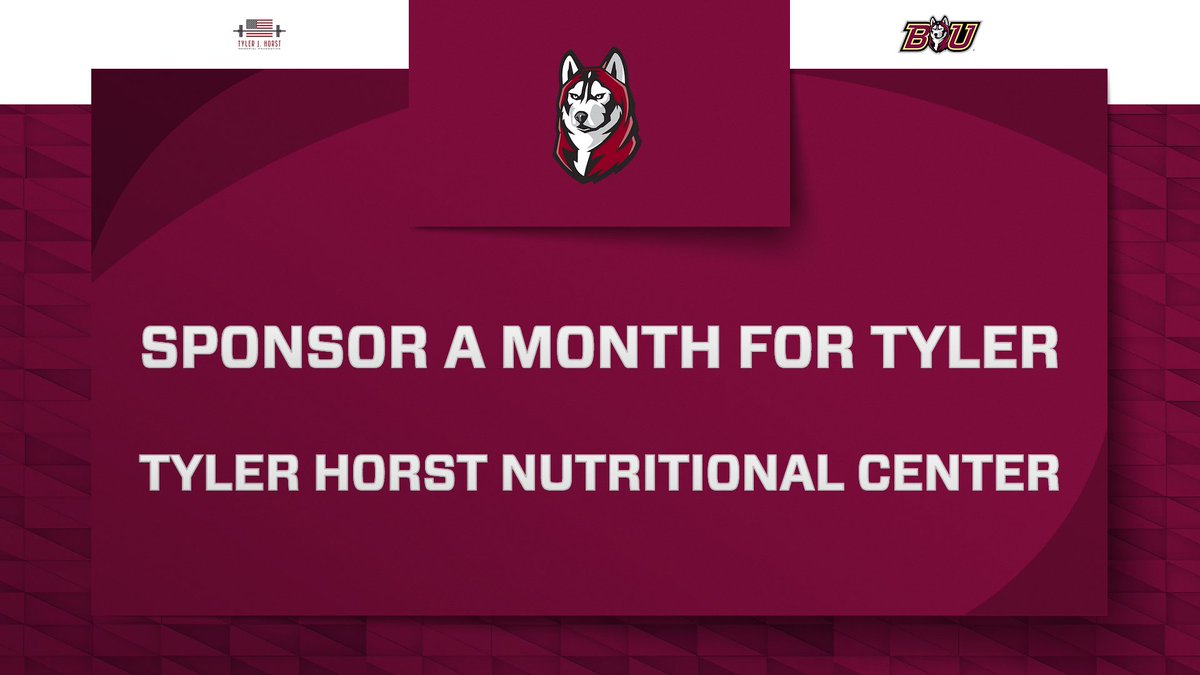 Bloomsburg Huskies (@gobuhuskies) on Twitter photo Join us in supporting the Tyler Horst Nutritional Center with our 'Sponsor a Month for Tyler' campaign! <a href="/TJHMemorial/">Tyler J. Horst Nonprofit Memorial Foundation</a>
#Unleashed
READ MORE: tinyurl.com/y75yvwsm Join us in supporting the Tyler Horst Nutritional Center with our 'Sponsor a Month for Tyler' campaign! <a href="/TJHMemorial/">Tyler J. Horst Nonprofit Memorial Foundation</a>
#Unleashed
READ MORE: tinyurl.com/y75yvwsm