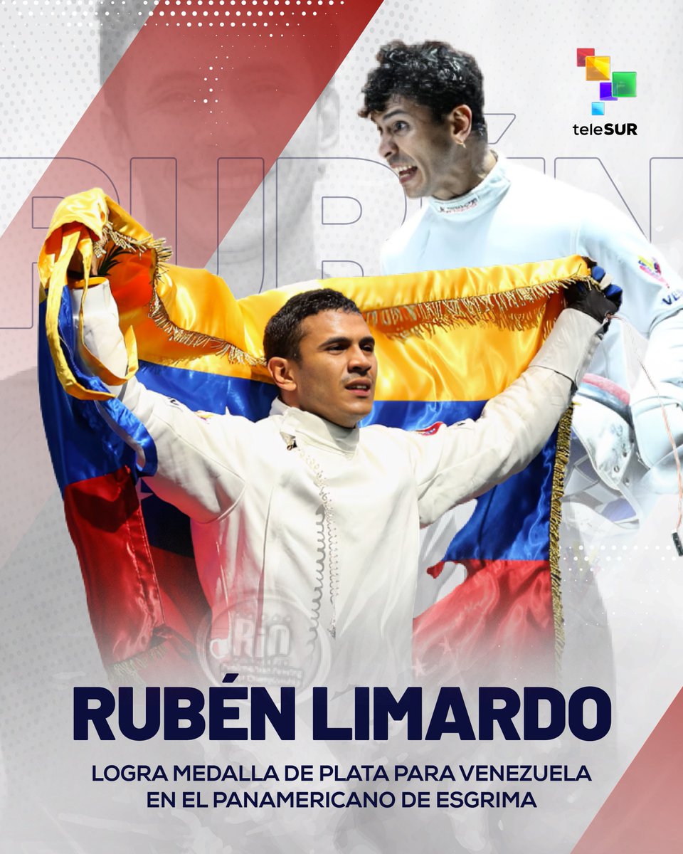 🥈 ¡Leyenda viva! Rubén Limardo conquista plata panamericana en Río 🇧🇷 tras una épica jornada de esgrima. Ya suma 25 medallas en estos torneos 😮