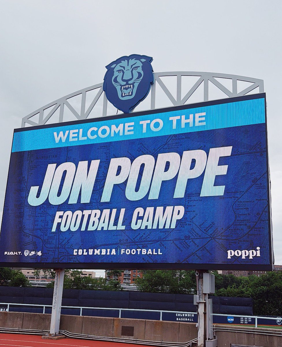 Jon Poppe Football Camp runs on poppi! 🦁

<a href="/drinkpoppi/">poppi</a> 
<a href="/Coach_Poppe/">Jonathan Poppe</a> 

F.I.G.H.T.