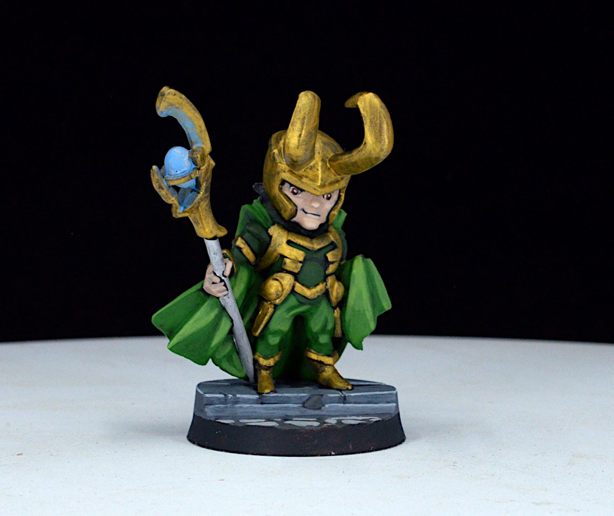 OandSCreations's tweet photo. The Master of Mischief himself. Can you find which of your 'friends' is secretly working with Loki behind your back? New Allegiance rule for games of 3-4 players https://t.co/chaYtarjGd