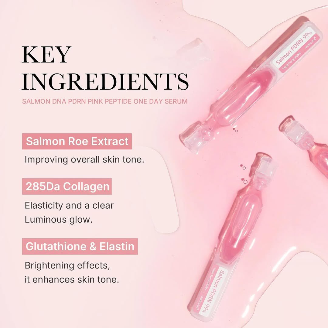 DODOSKIN1's tweet photo. 🛒 Get an extra 15% OFF Medicube PDRN Pink One Day Serum at https://t.co/ObNabjpiK8!
Use code PDRN15 at checkout 💗

A set of 10 single-use serums, each formulated with PDRN and peptides to support skin regeneration, boost elasticity, and deeply hydrate. https://t.co/1u3KiuIEyP
