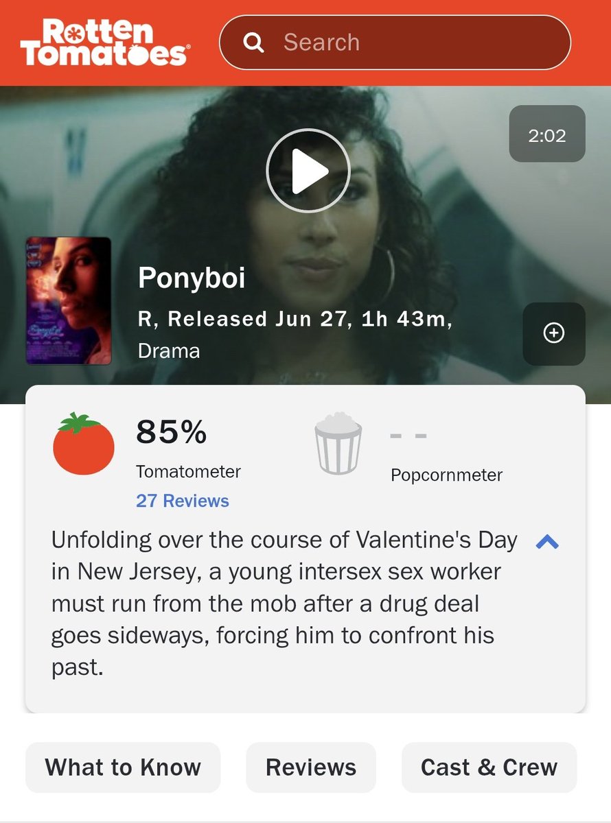 UpdatePedretti's tweet image. Ponyboi has an 85% approval rating on Rotten Tomatoes!