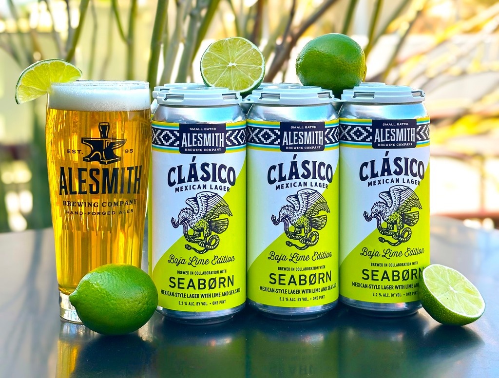 Clásico Mexican Lager: Baja Lime Edition
Now shipping across CA 🍺
Brewed with Seaborn Cocktails, it’s crisp, citrusy, and finished with sea salt.
Order online for CA shipping! bit.ly/4k7zdhe