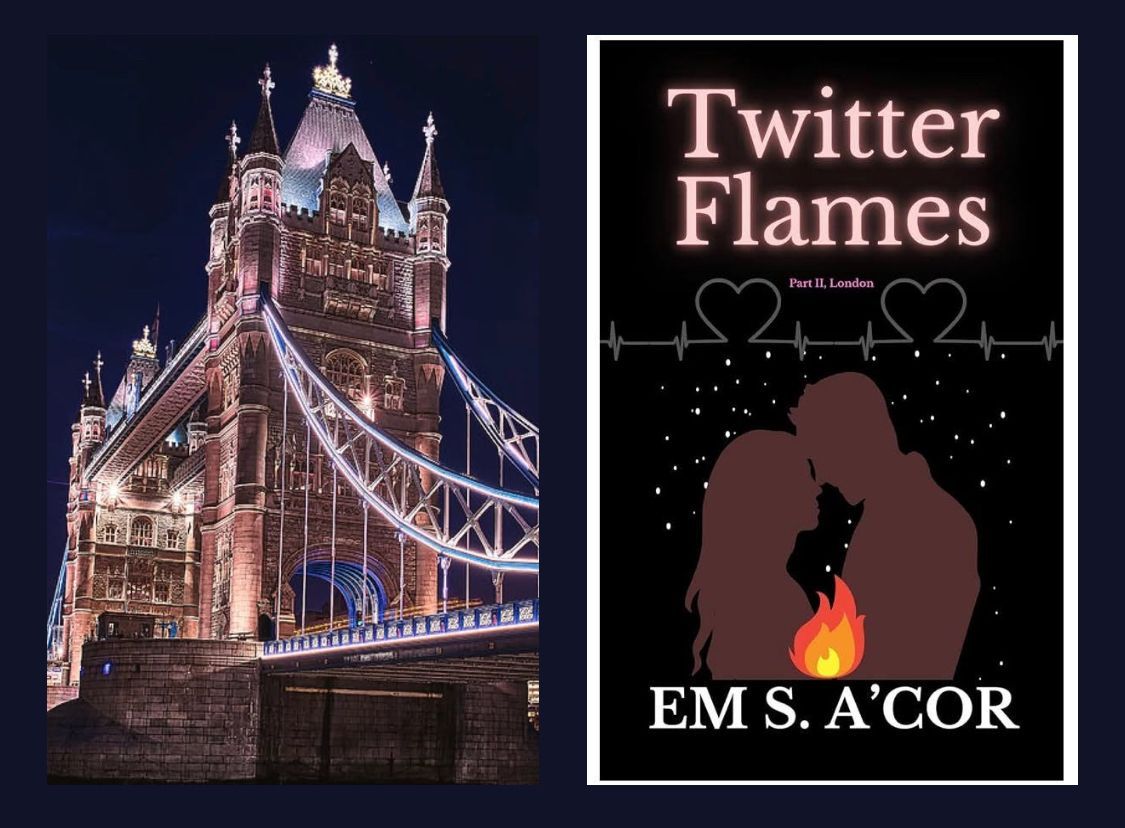 For tea time or any time…

🇬🇧Twitter Flames: Part II, London🇬🇧

a.co/d/0Dyv8tB

Reeling from Greg's revelation, Marisol flies off on her own in London. She meets a handsome blogger/photographer with a need only Marisol can fulfill.

Follow the twists and turns.