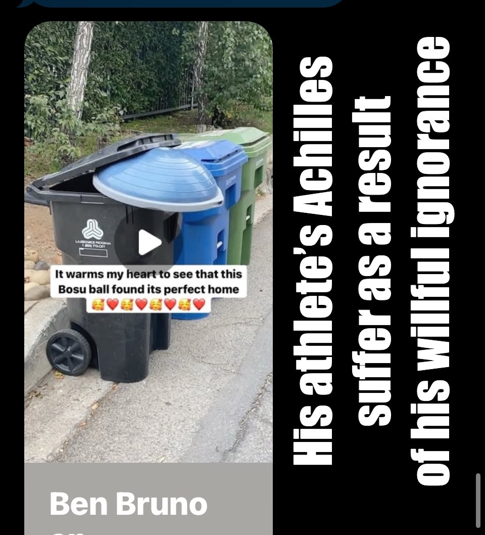 TheDavidWeck's tweet image. The PROBLEM is people like @benbruno1 

I know nothing about him other than he actively campaigns against the training tool that literally “bullet proofs” the lower extremities better than anything else. 

A sheep who desperately wants to be a wolf.  Weak men. 

I would bet any