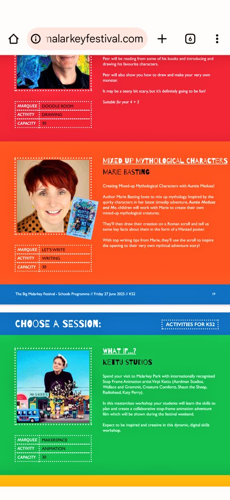 Hull, I'm here and ready for some malarkey!!!!

Come and see me at 1pm on Saturday in the Let's Write Tent for some mythic monster mashup!

<a href="/chickenhsebooks/">Chicken House</a>
<a href="/hull_libraries/">Hull Libraries</a>

#Hull #BigMalarkey