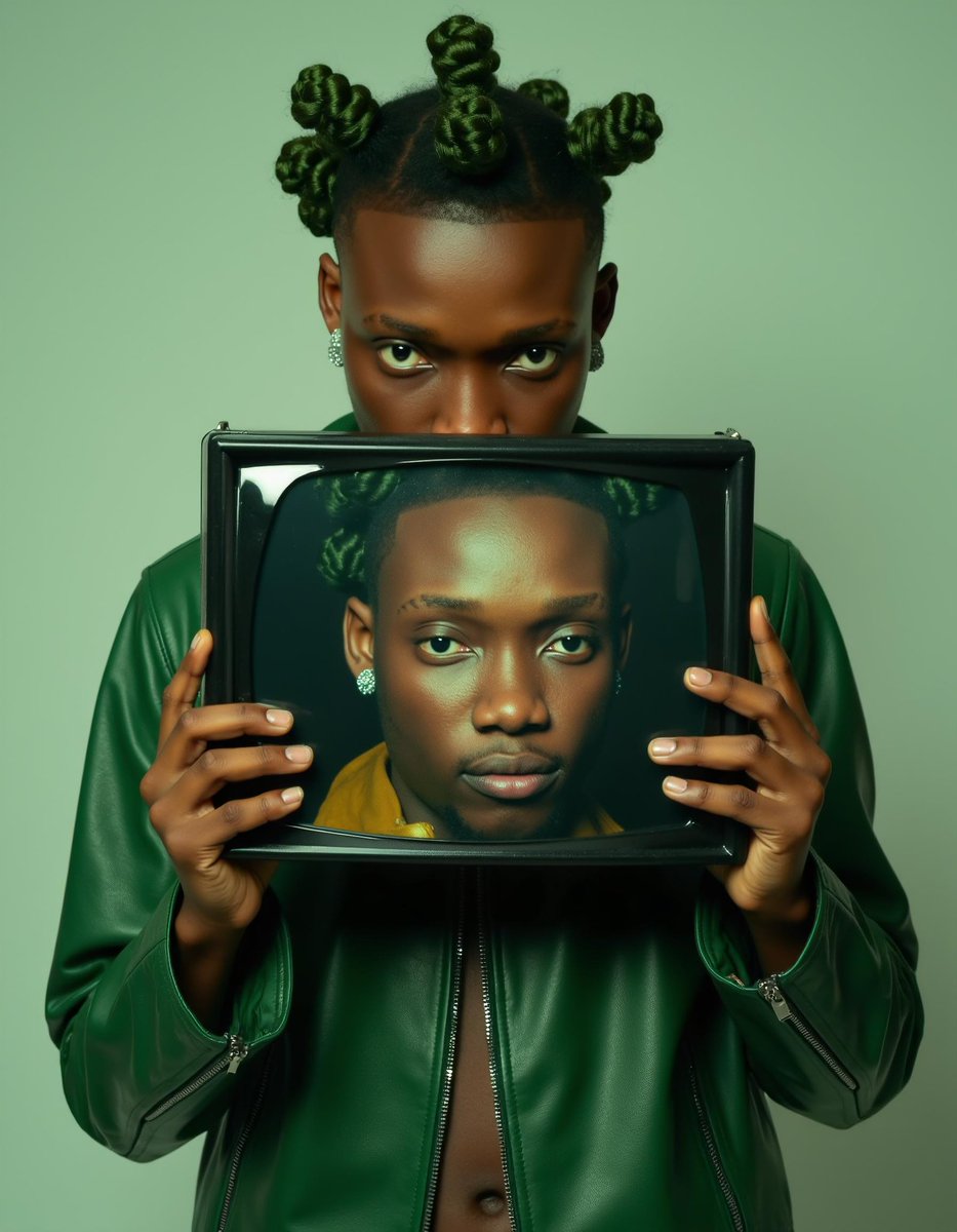 “I know the song but…..” scratch that!, I brought my face this time. 
Out of the Blue EP out there still: Keep streaming. 
And oh, green hearts in the comments or…say something, idk.💚