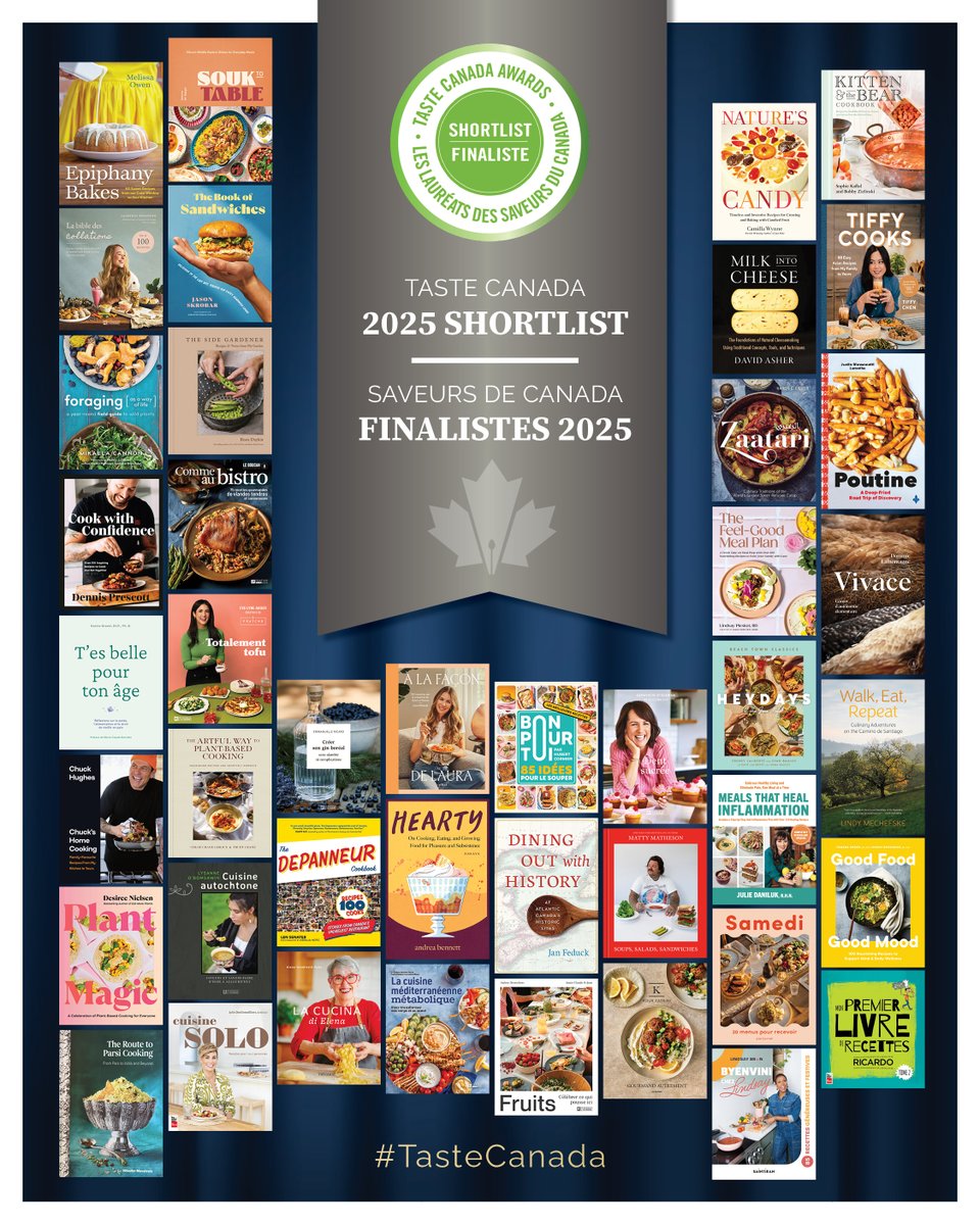 Stonesong's authors have two books on the Taste Canada Awards shortlist:
- THE ARTFUL WAY TO PLANT-BASED COOKING by Chloe Crane-Leroux and Trudy Crane
- NATURE'S CANDY by Camilla Wynne
Congratulations all!