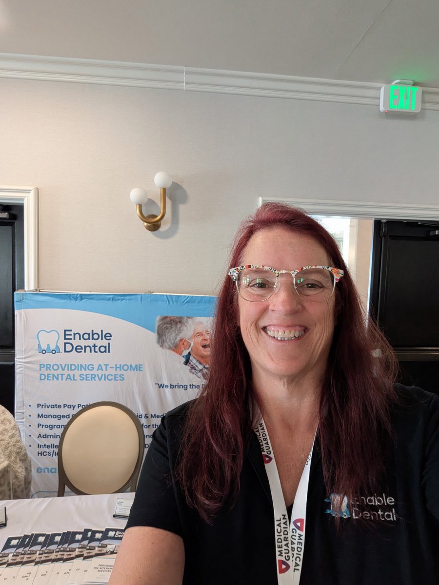 enable_dental's tweet image. It’s Day 1 at the CalPACE Meet, Greet, and Speak! ⚓️🌊

Whether at your center or at-home, we meet participants where they’re at, because comfort and access matter.

🌐 Let’s connect, collaborate, and create solutions for PACE participants.

#CalPACE2025 #PACEPrograms