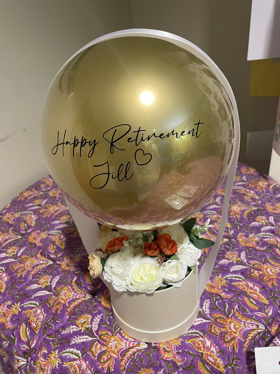 Today we wish our fantastic leukaemia co-ordinator Jill a well deserved retirement! Jill has worked within our unit for 18 years!! She will be very missed by staff and patients ❤️