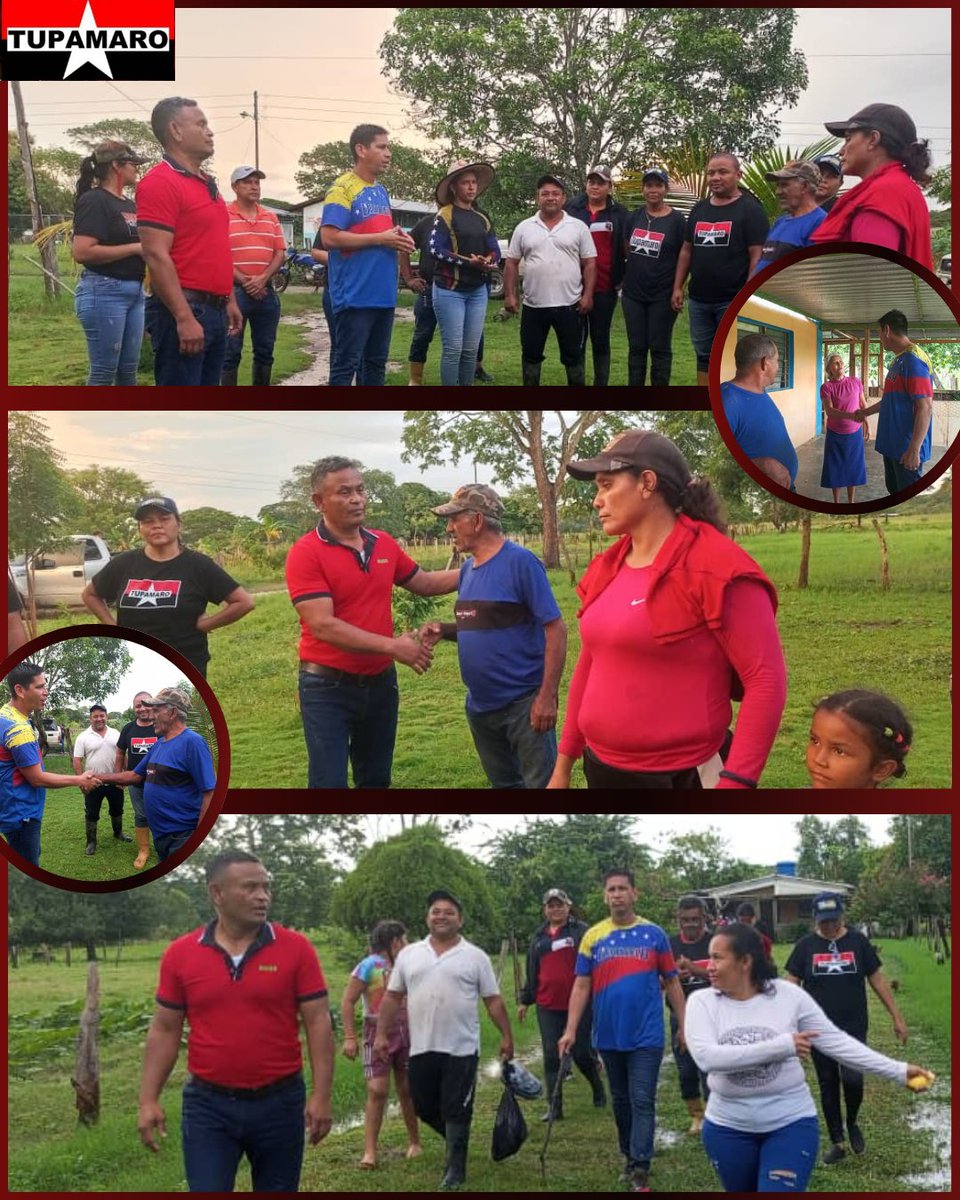 La Militancia TUPAMARO del Municipio Papelón acompañó a Nuestro Camarada Alcalde Francisco Ippolito y al candidato a la alcaldía del municipio Papelón René Díaz, juntos, realizaron un casa a casa en el Caserío Conchita. La revolución no es solo un ideal, es una acción diaria.