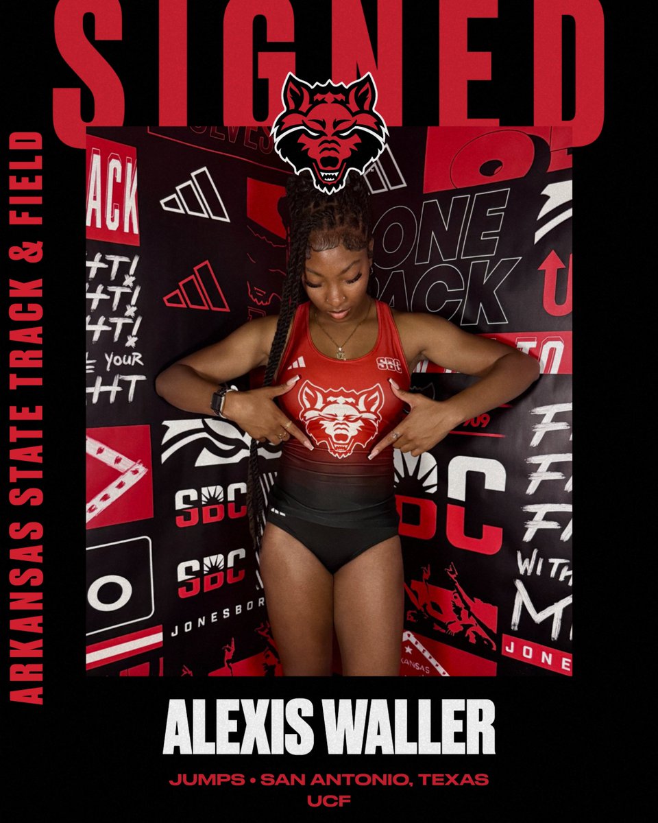 ASTATETRACK's tweet image. ππππππ ππ πππ ππππ βοΈ
βΌοΈ Alexis Waller
βΌοΈ Jumps
βΌοΈ San Antonio, Texas
βΌοΈ UCF
#WolvesUp