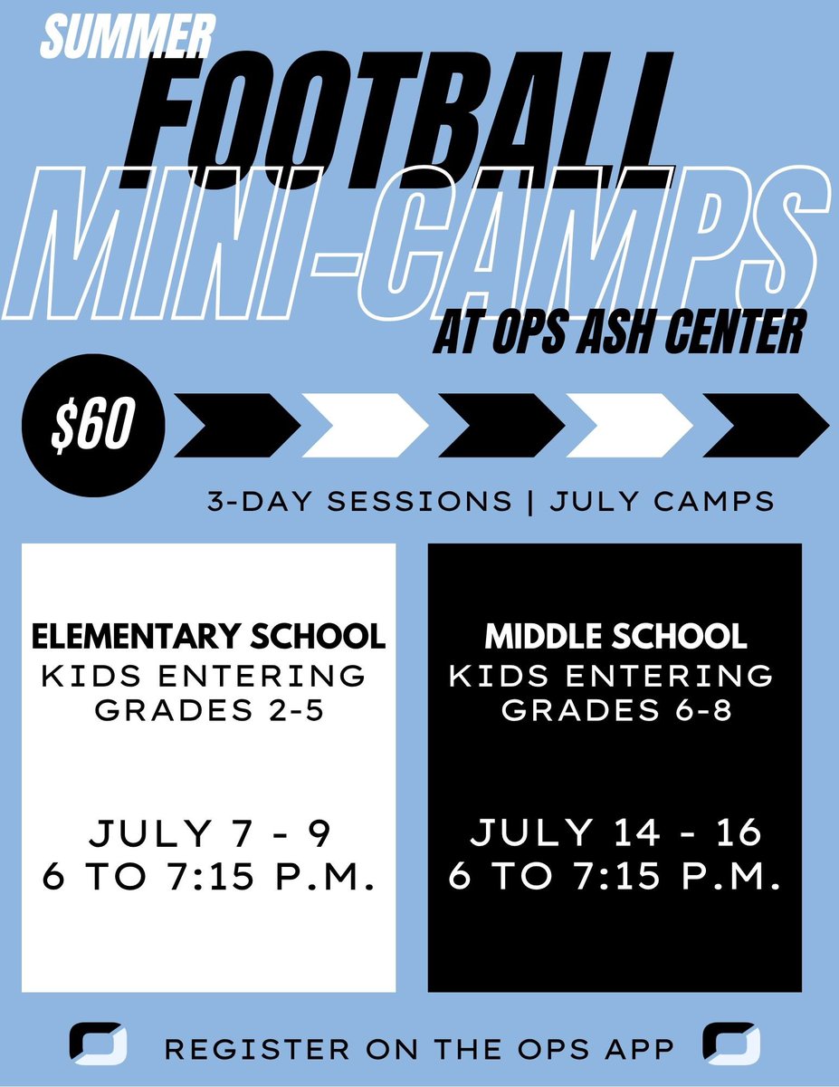 Pre-season tune up opportunities! 

<a href="/OPSFootball/">OPS Football Academy</a>