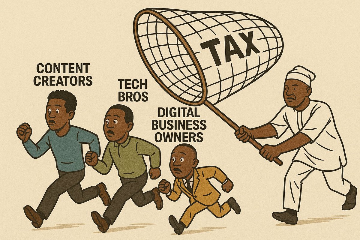 DenwigweU's tweet photo. Nigeria’s new tax laws now target digital businesses. From content creators to tech bros, nobody is exempt. VAT, compliance, and a new revenue service (NRS) are here. If you’re earning online, it’s time to get structured. #NigeriaTax #DigitalEconomy #NRS https://t.co/6J3pC9U6Ku