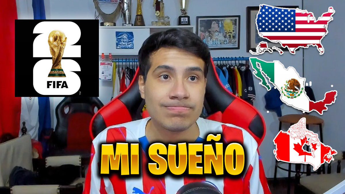 NUEVO VIDEO EN YOUTUBE 🔥⚽️
.
Es un video muy personal donde le hablo a la comunidad para responder una pregunta que me suelen hacer ¿VOY A IR A LA COPA DEL MUNDO EN 2026?
.
youtu.be/Gu1i8uG8v2Q